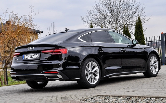 Audi A5 cena 170000 przebieg: 33000, rok produkcji 2020 z Gliwice małe 154